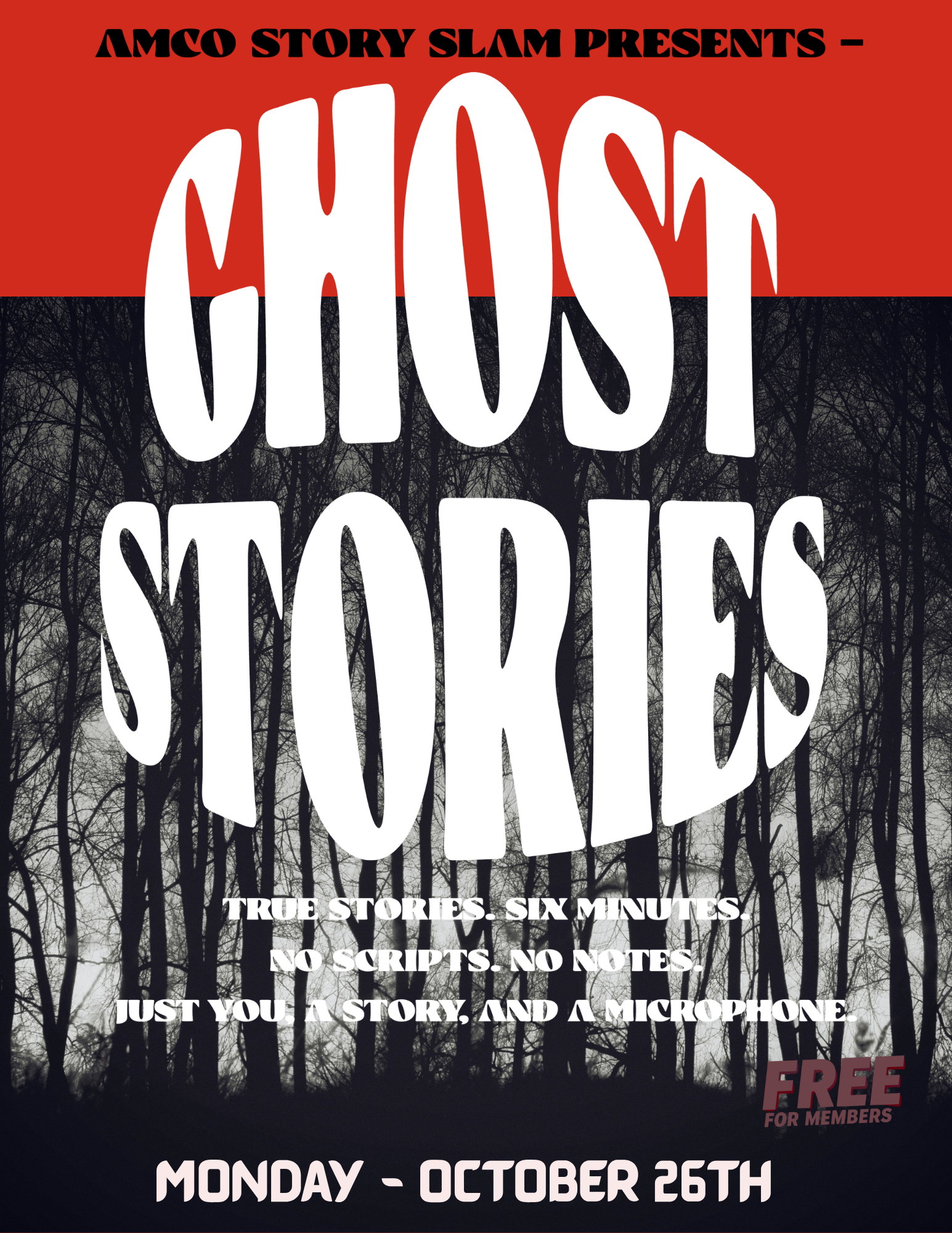 October Story Slam - Ghost Stories