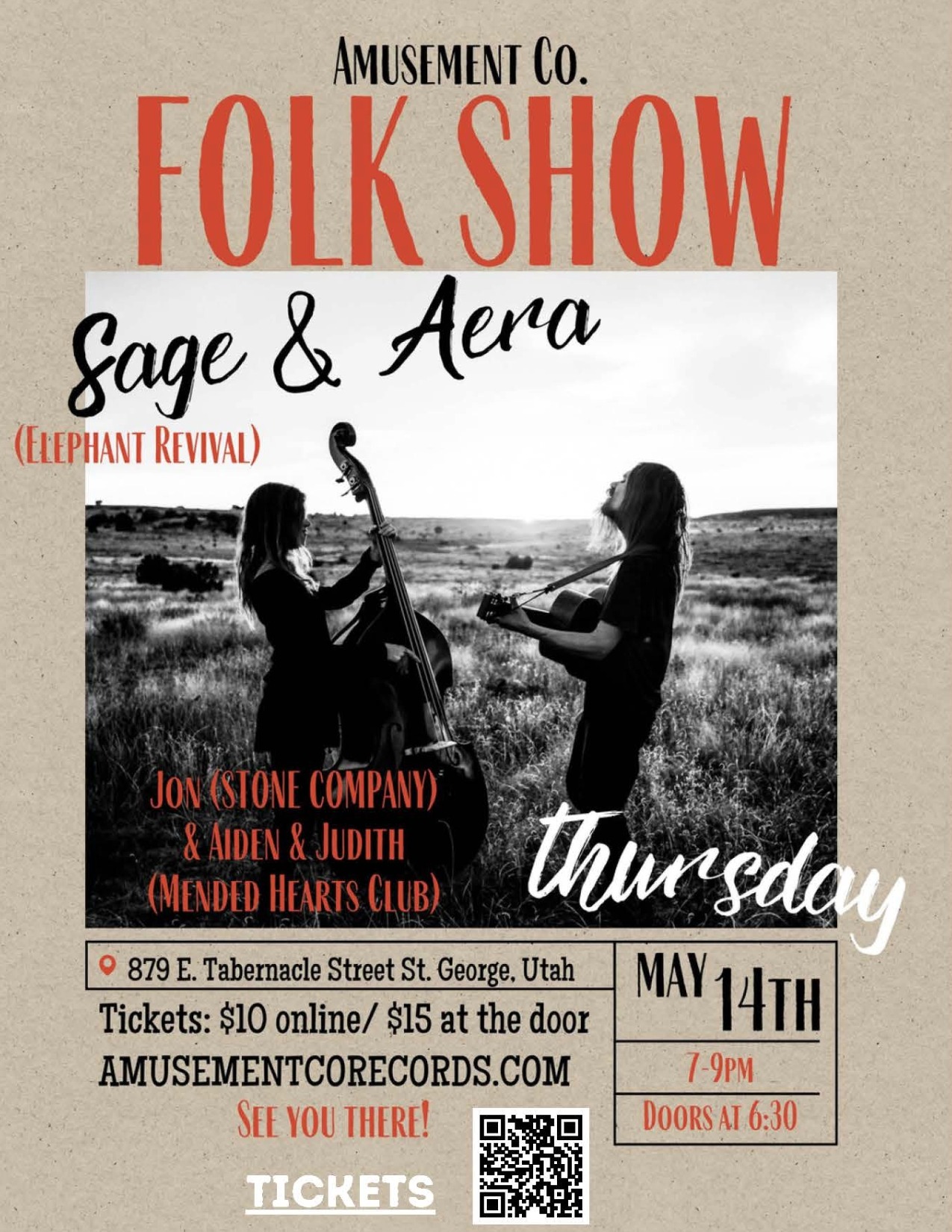 Sage & Aera flyer