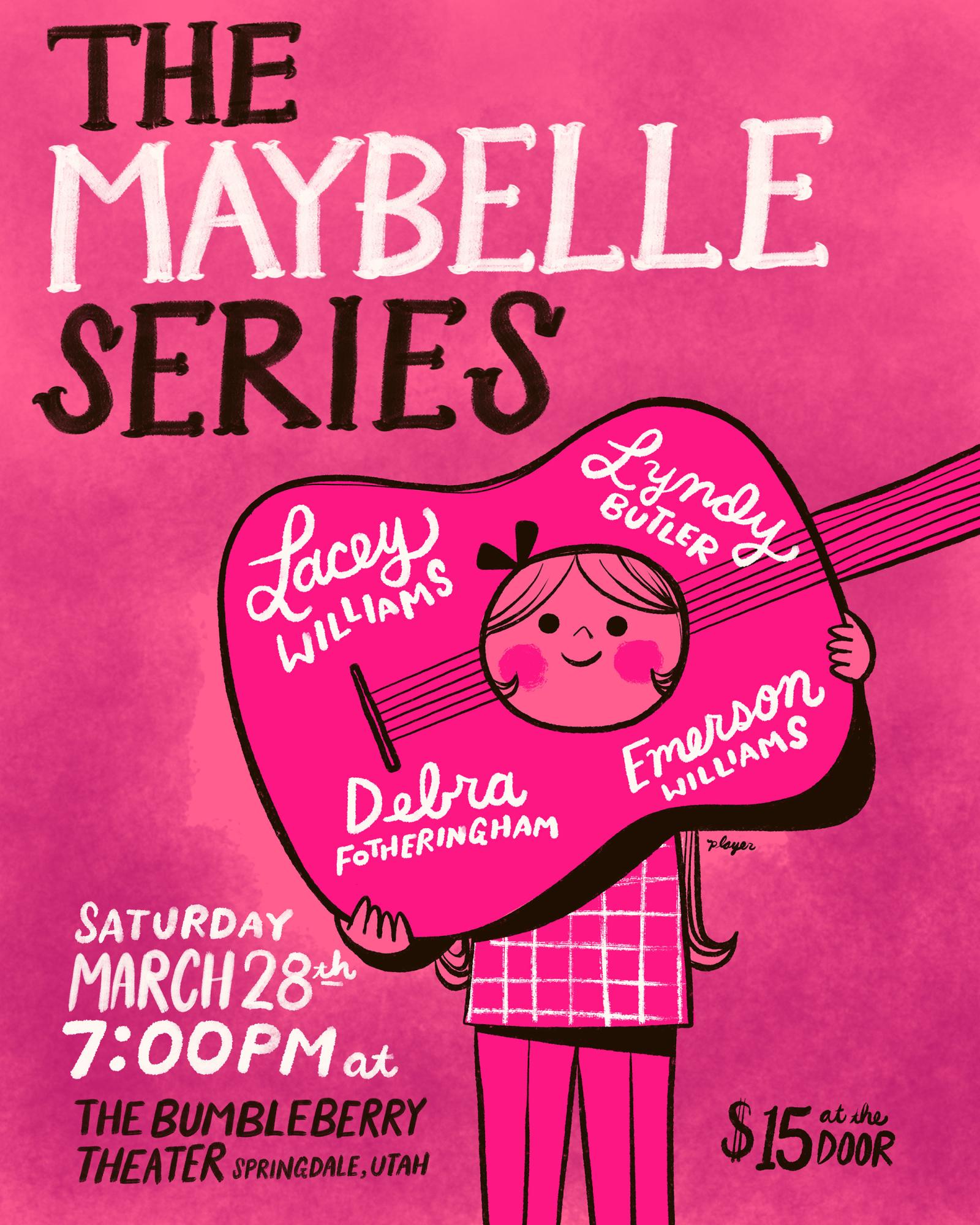 Maybelle Series flyer