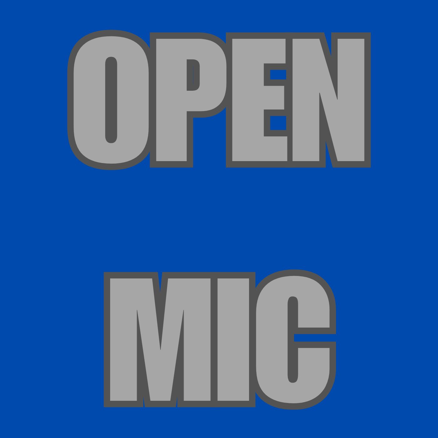 Open MIc flyer