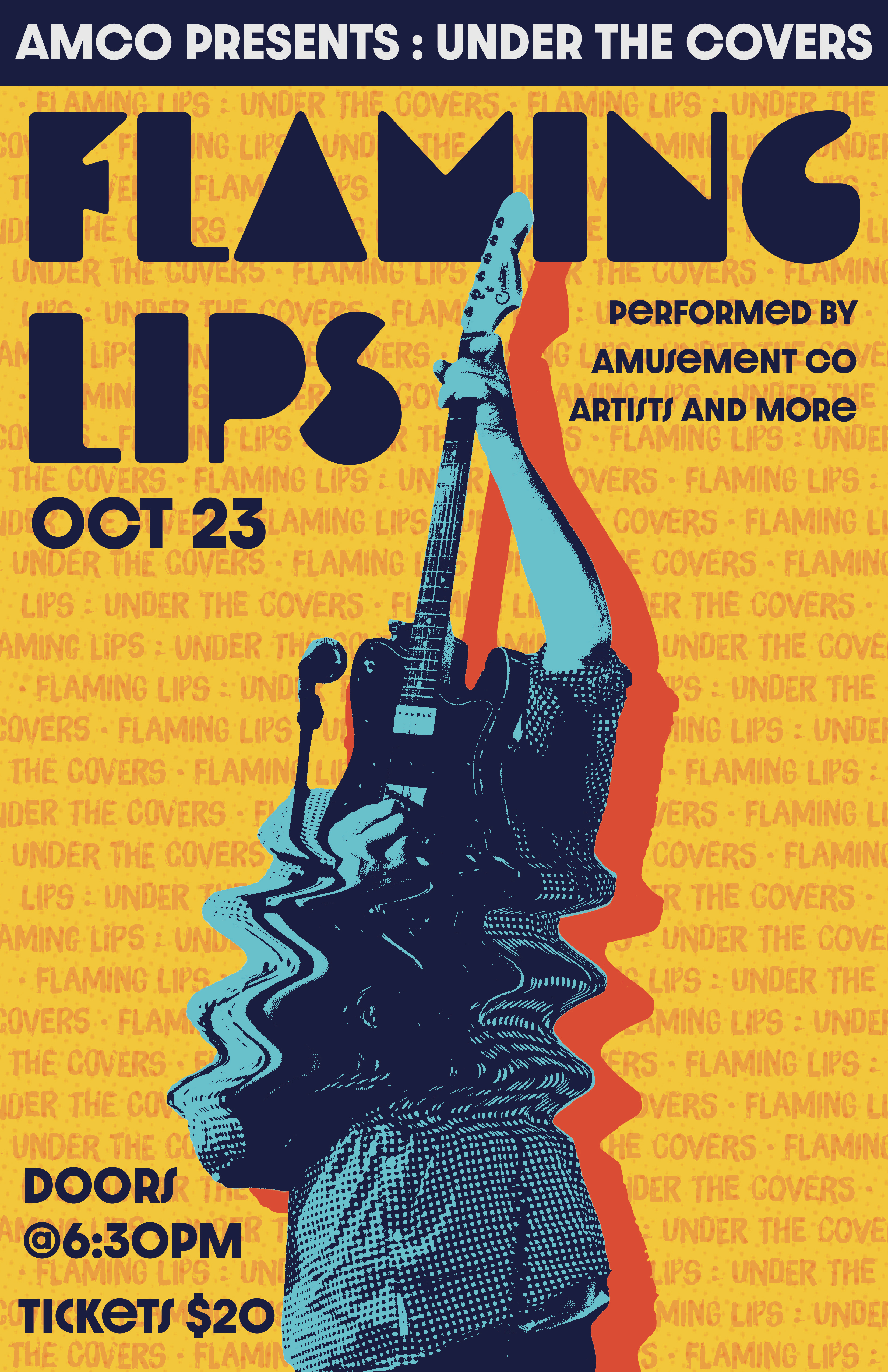 Flaming Lips: Under the Covers flyer