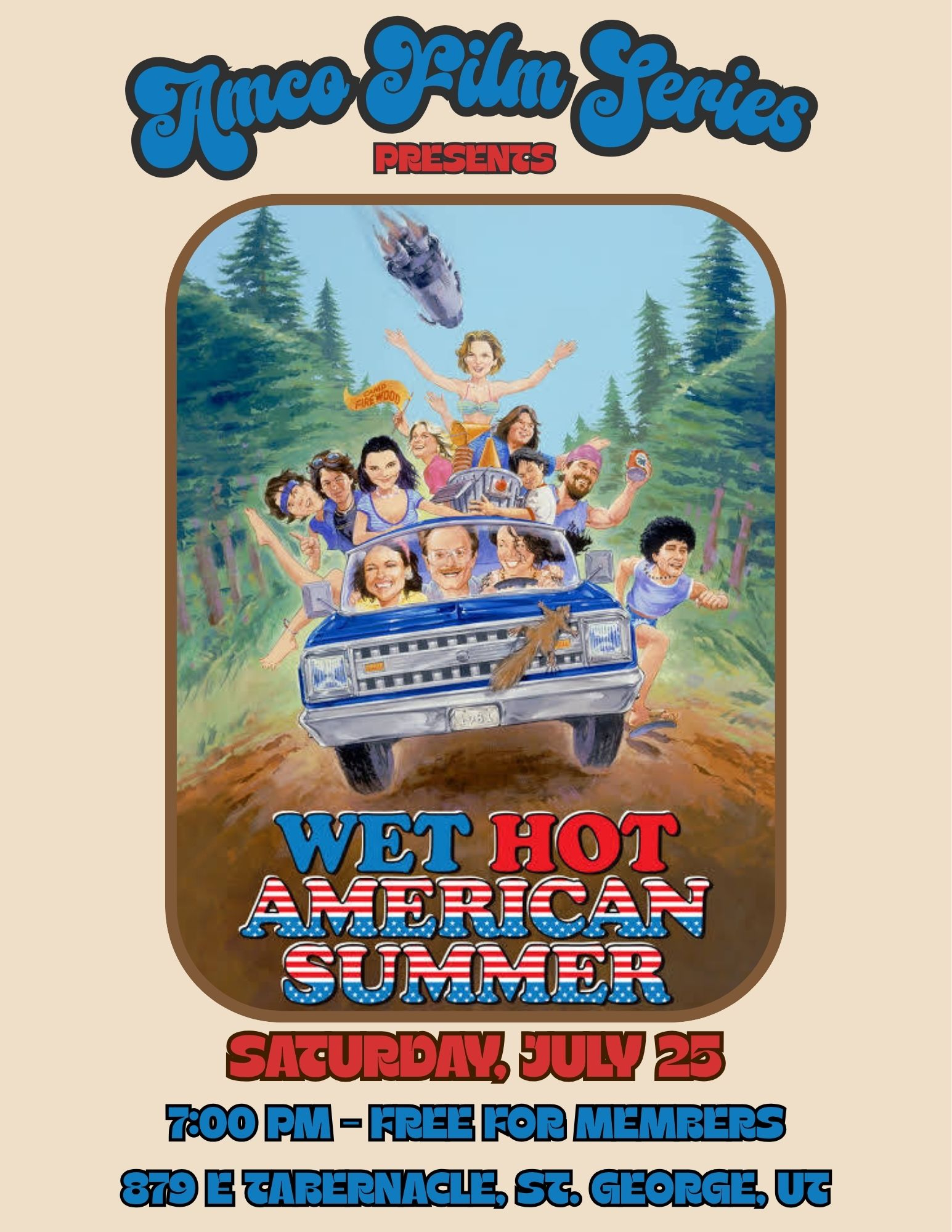 AmCo Film Series: July  flyer